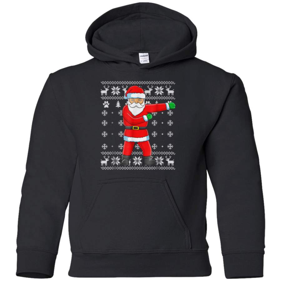 AGR Flossing Santa Christmas Ugly Sweater Style Pajama Xmas Gift Shirt youth hoodie