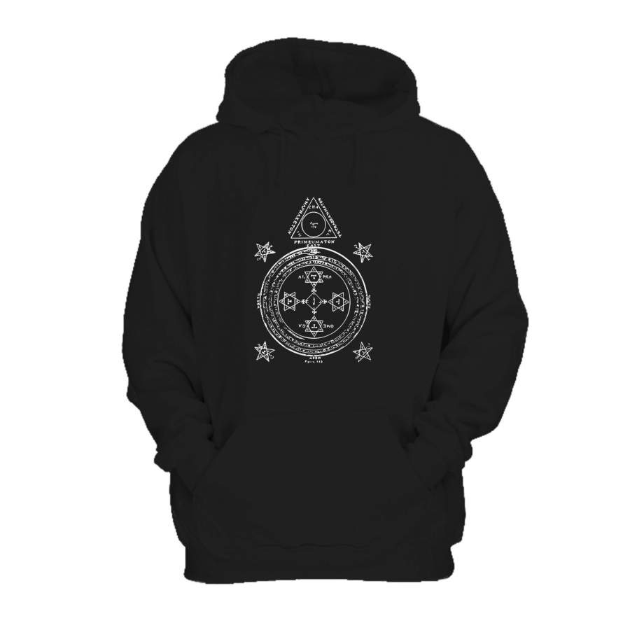 The Magic Circle Magic Symbols Spells And Magic Solomonic Hoodie