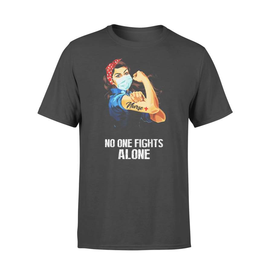 Strong Nurse No One Fight Alone Shirt