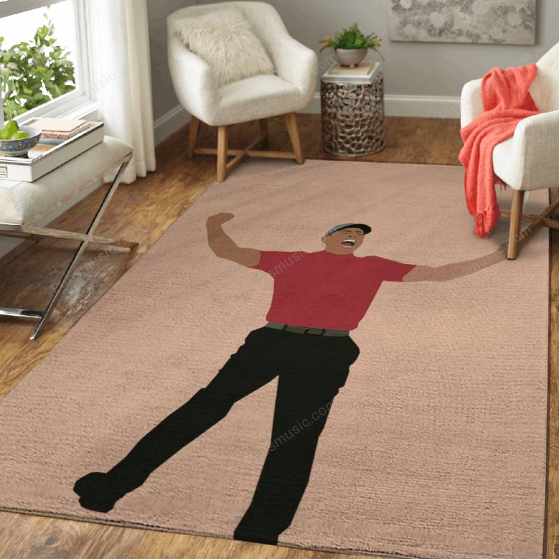 Tiger Woods pop art  – Pop Art Rug Mats – Carpet