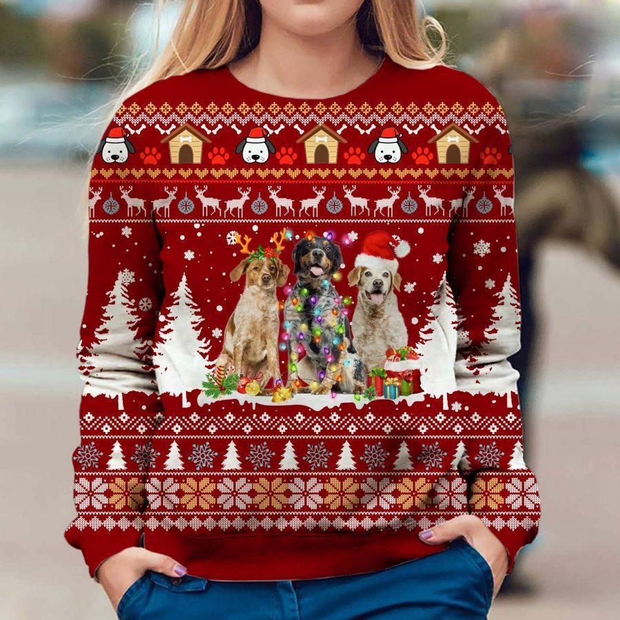 Brittany Christmas – Ugly Christmas Sweater – 3D Sweater