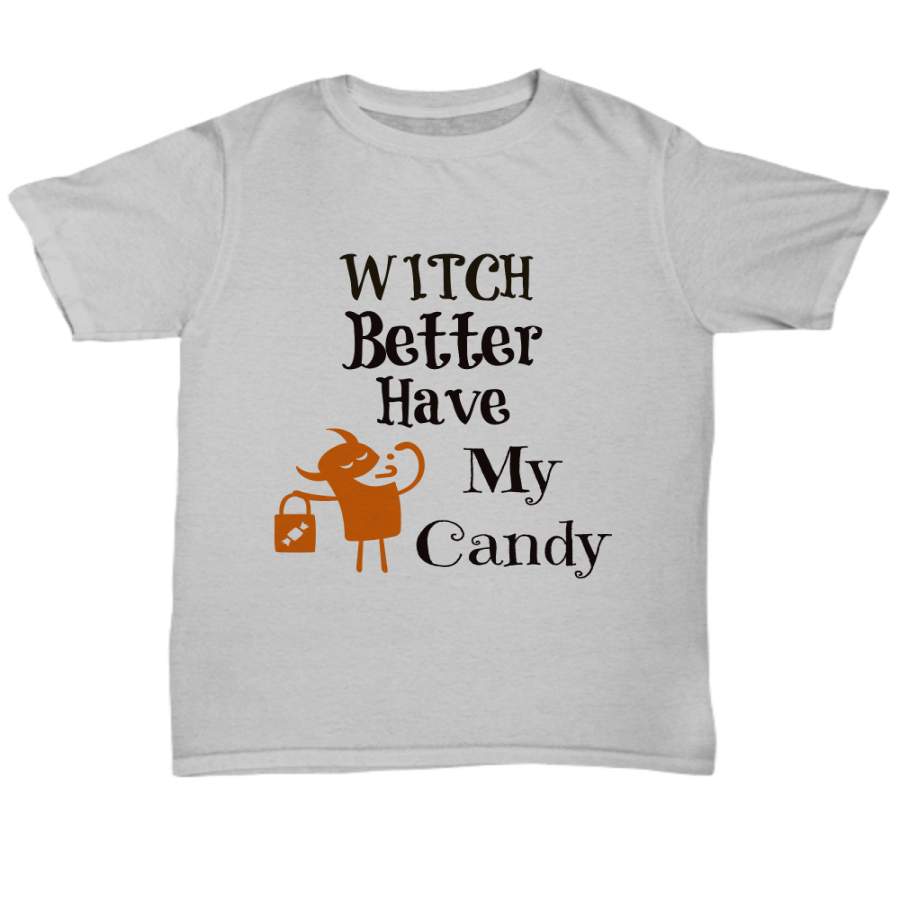 We’ll get you dressed in style with  Candy Halloween Funny T-shirt Unisex shirt.