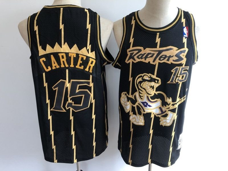 Toronto Raptors Vincent Carter #15 NBA 2020 New Arrival Black Jersey