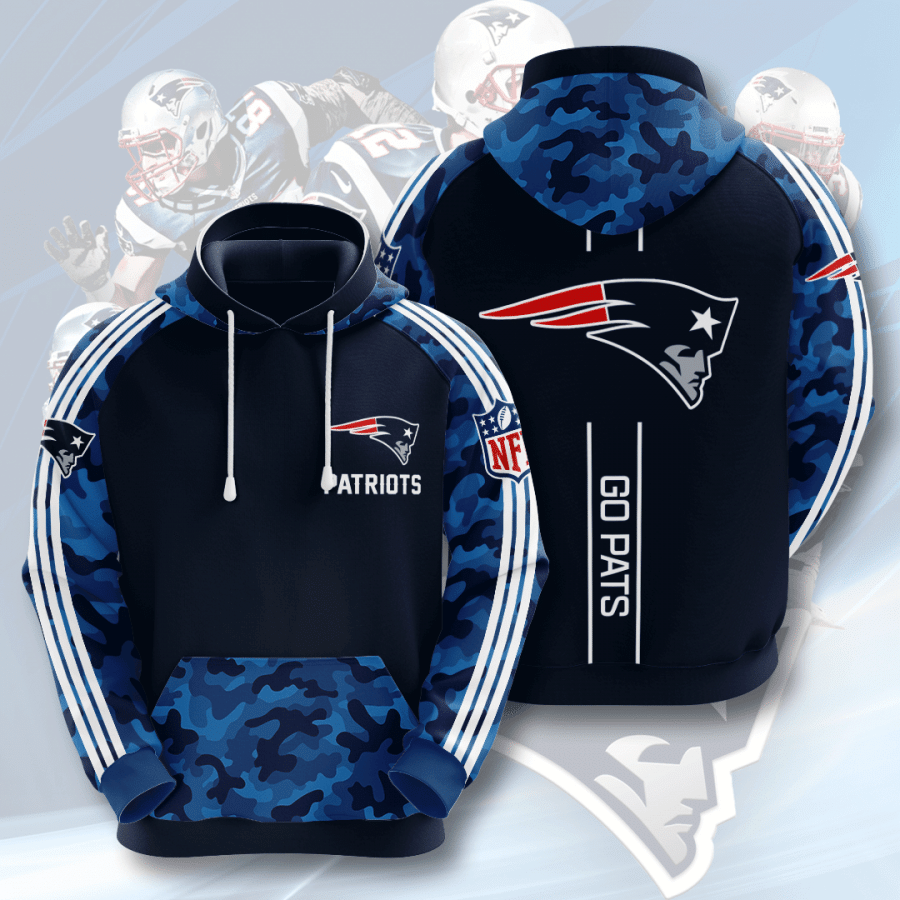 New England Patriots No1275 Custom Hoodie 3D #17805