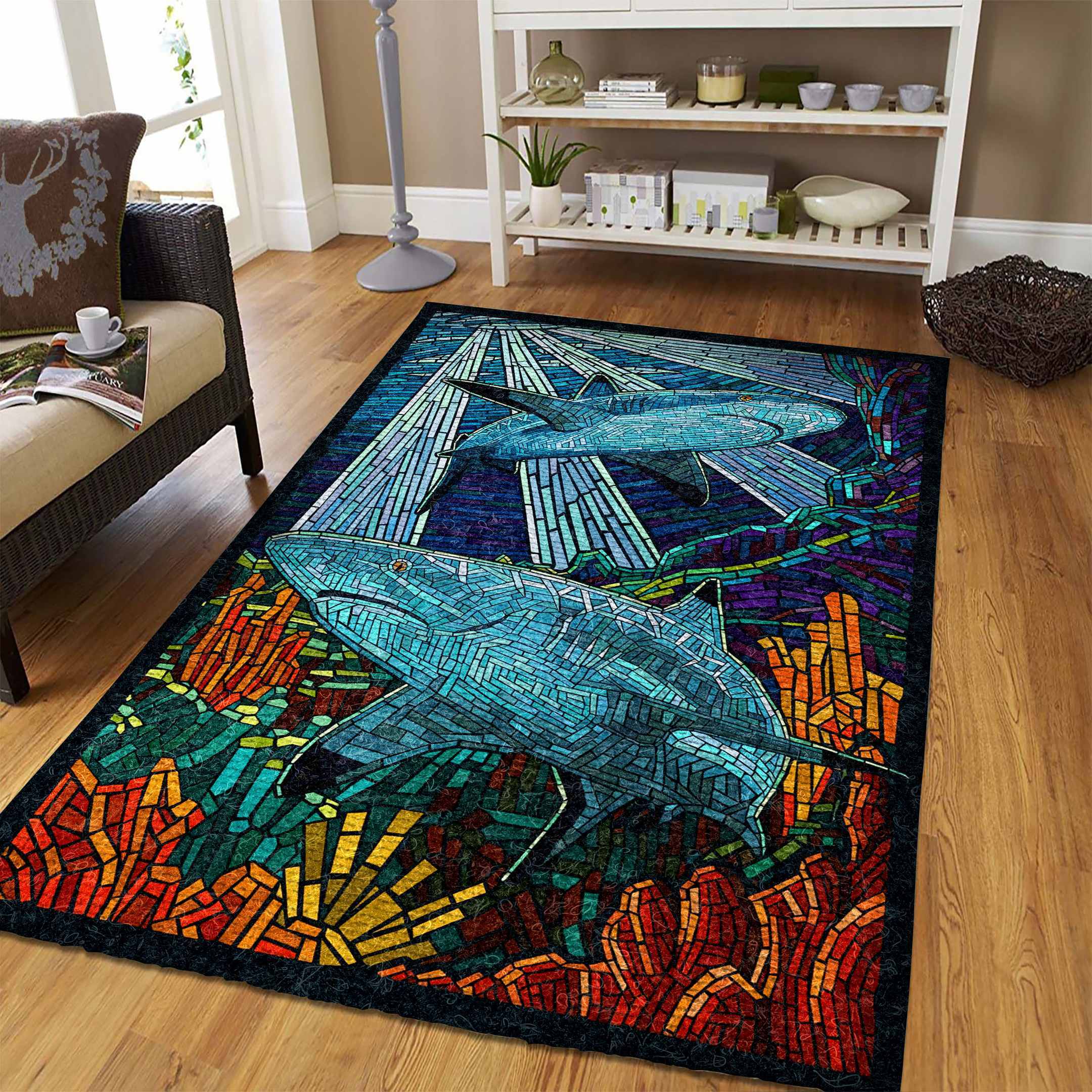 Shark Rug Rb7A8E7E9675