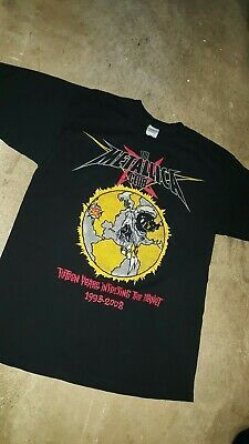 Vintage Metallica Club T-shirt Rare Metal Tee   Concert Tour 5077