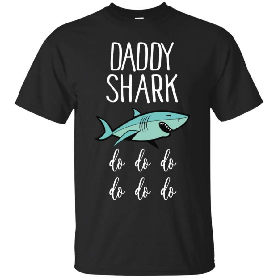 Cute Daddy Shark Announcement Doo Doo Doo Shirt