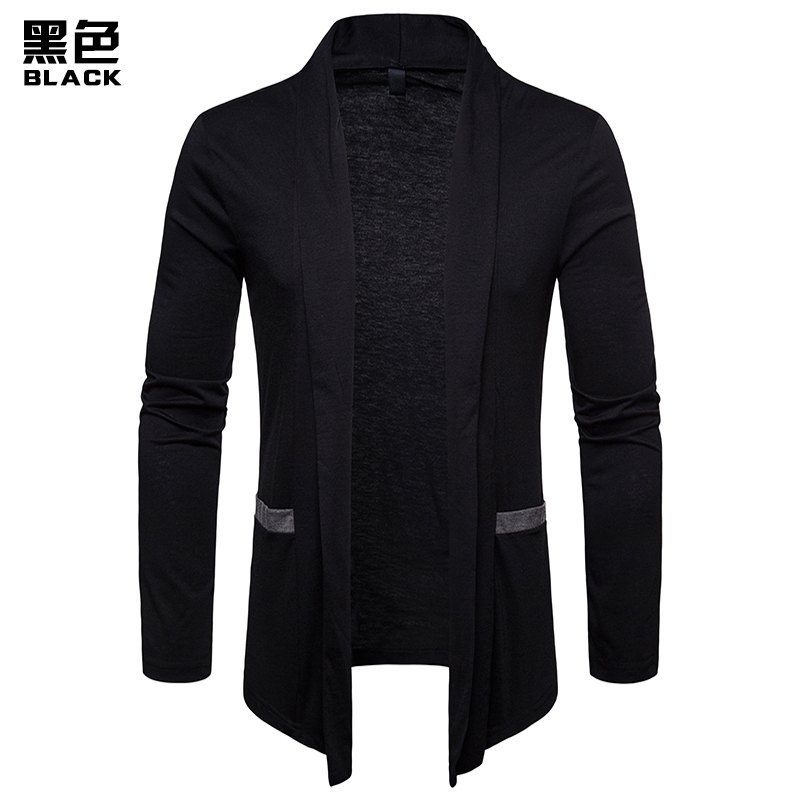 Cardigan Mens Sweaters for 2021 Spring Fashion Black Cardigan Coats Mens Brand Clothing Male Lapel Casual Knitwear for Men alx