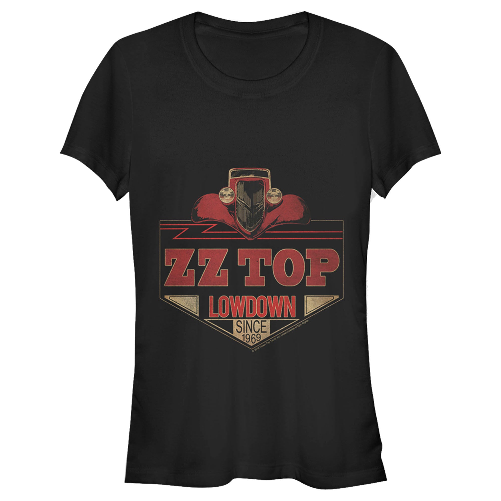 Zz Top Junior’S Lowdown  T-Shirt