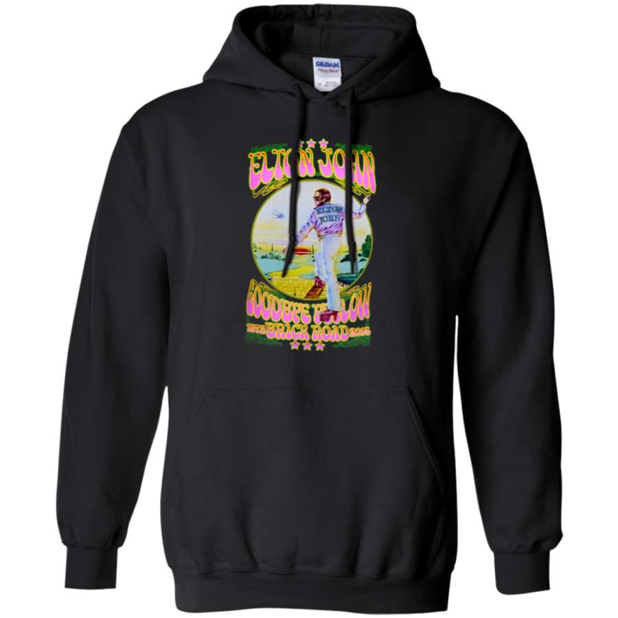 Elton John Goodbye Yellow Brick Road Album Pullover Hoodie