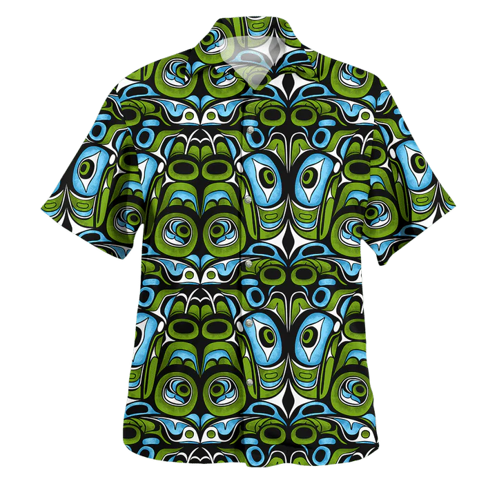 Wealthy Frog Aloha Hawaii Shirts For Men Women Ha110806