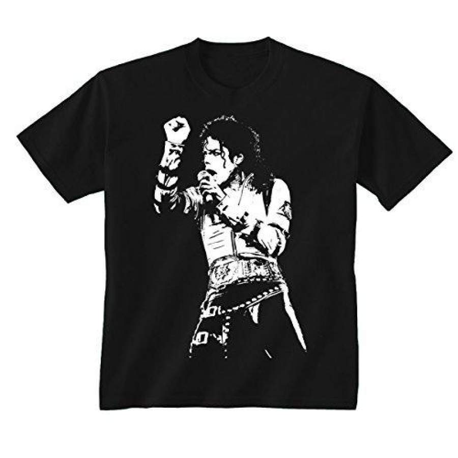Fashion Men’s T-Shirt men Summer T-shirt Michael Jackson King Of Pop Icon T-shirt