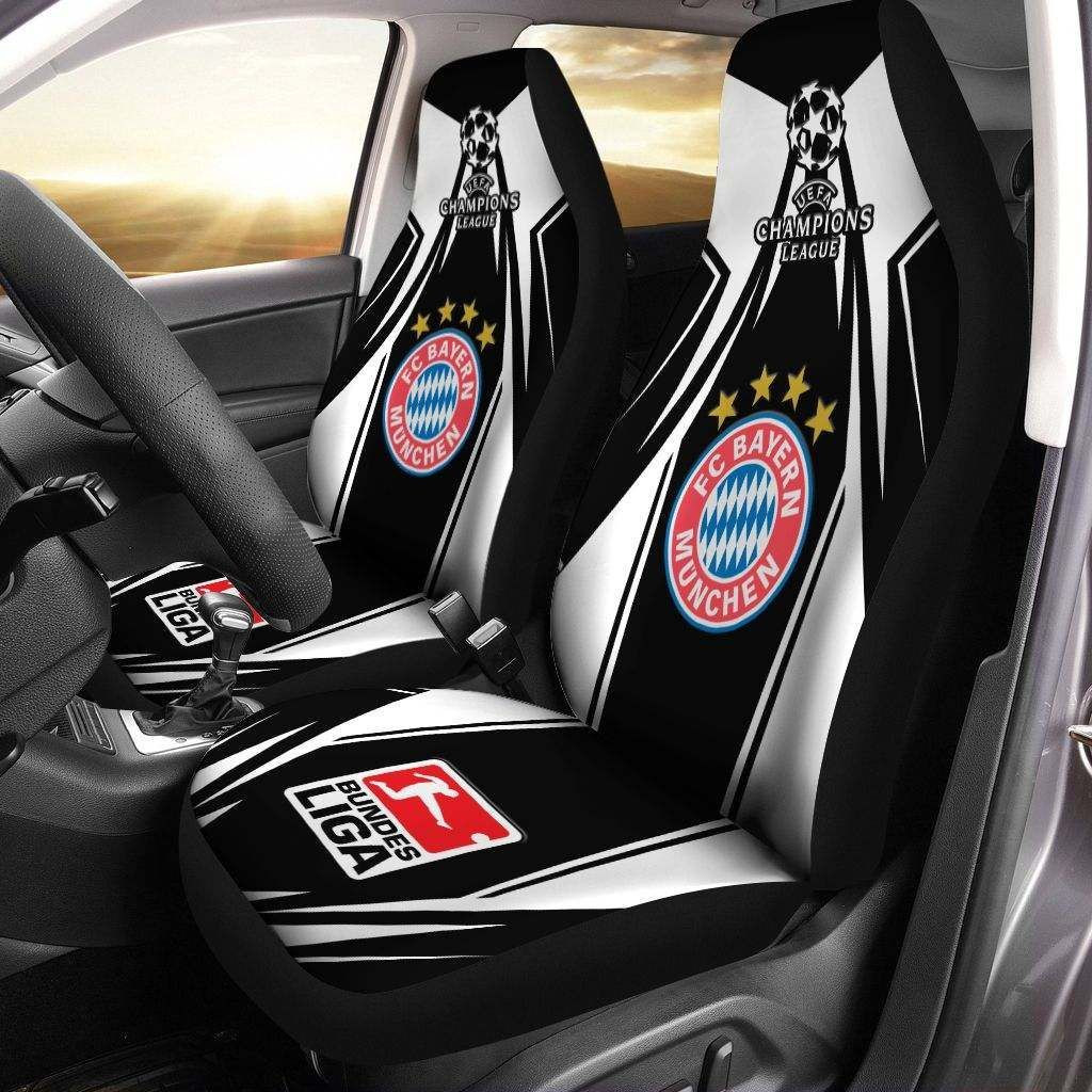 Bayern Muchen Car Seat Cover Ver 39 (Set Of 2)