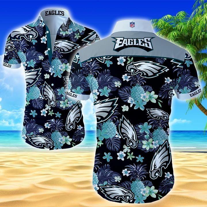 Philadelphia Eagles Hawaiian Aloha Shirt Limited Edition