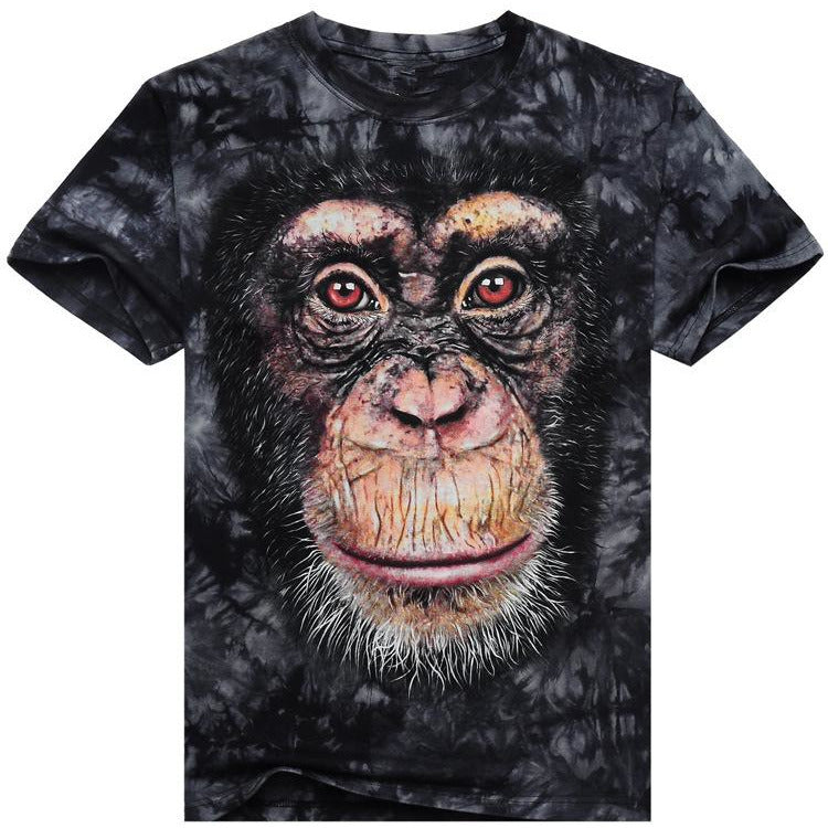 Summer Orangutan Pattern Casual  T Shirt