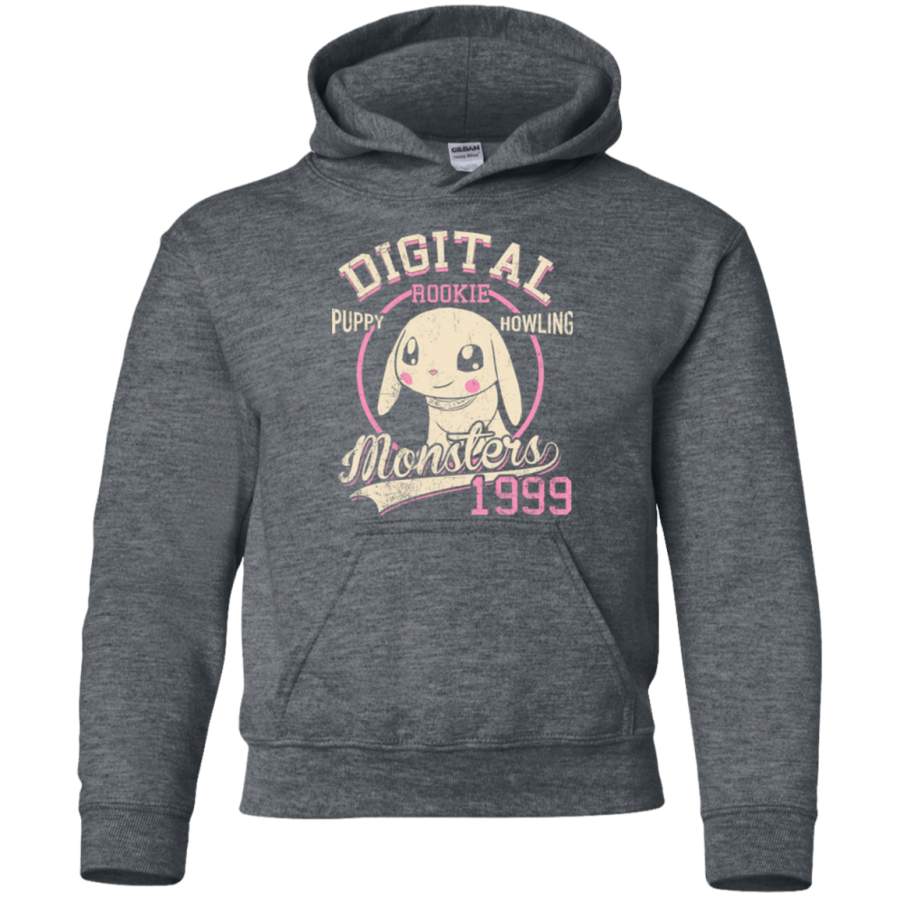 Puppy Howling Youth Hoodie