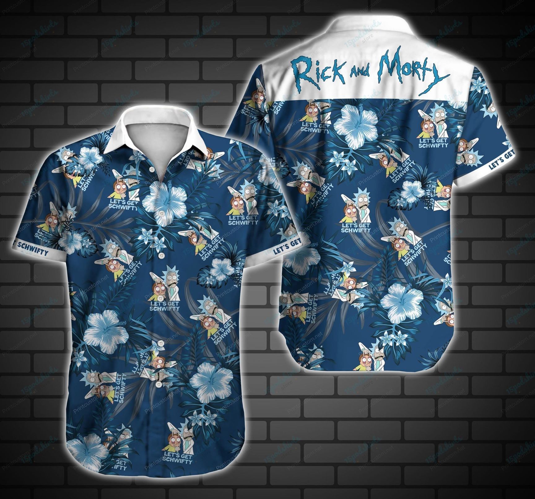 Get Schwifty Rick And Morty Hawaii Shirt Ha104832