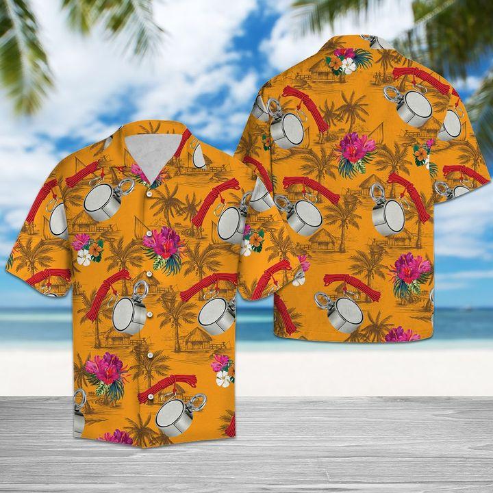 Magney Fishing Tropical Flowers Hawaii Shirt For Men Women Adult Ha26789