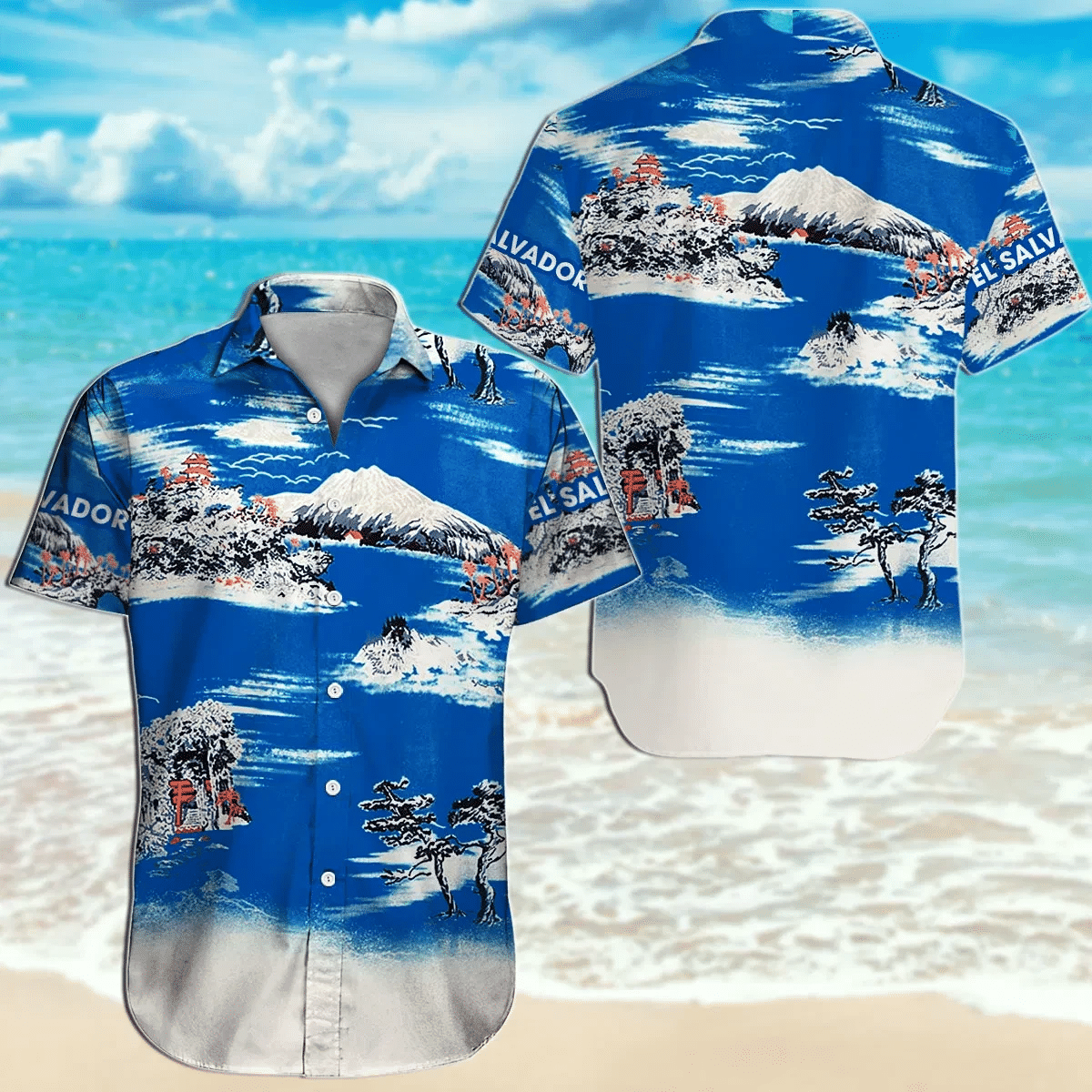 El Salvador Hawaii Shirt Unisex Adult Ha30137