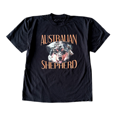 Australian Shepherd Smile Tee Shirt Outfit