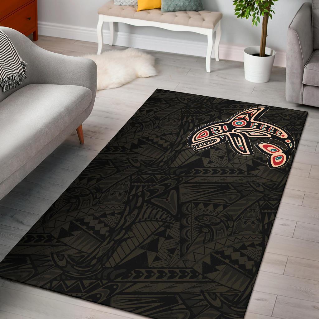 Canada Haida Killer Whale Haida Area Rug