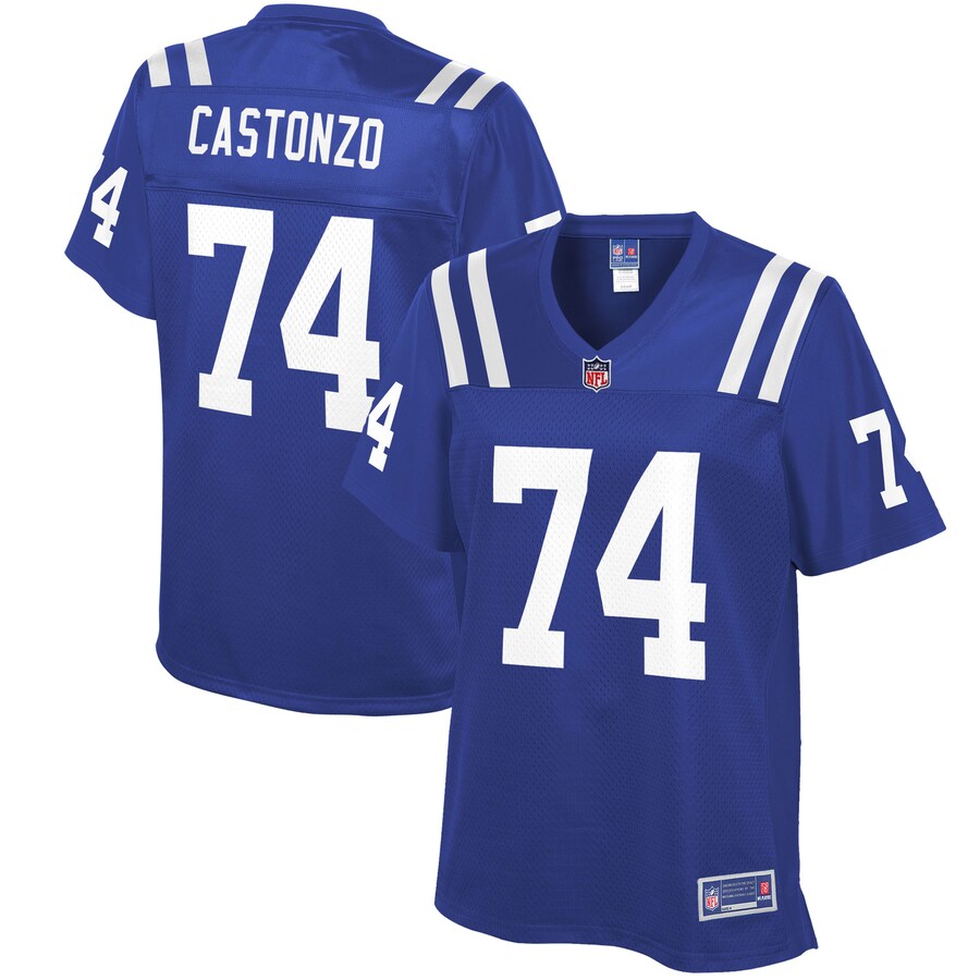 Anthony Castonzo Indianapolis Colts NFL Pro Line Womens Player Jersey – Royal