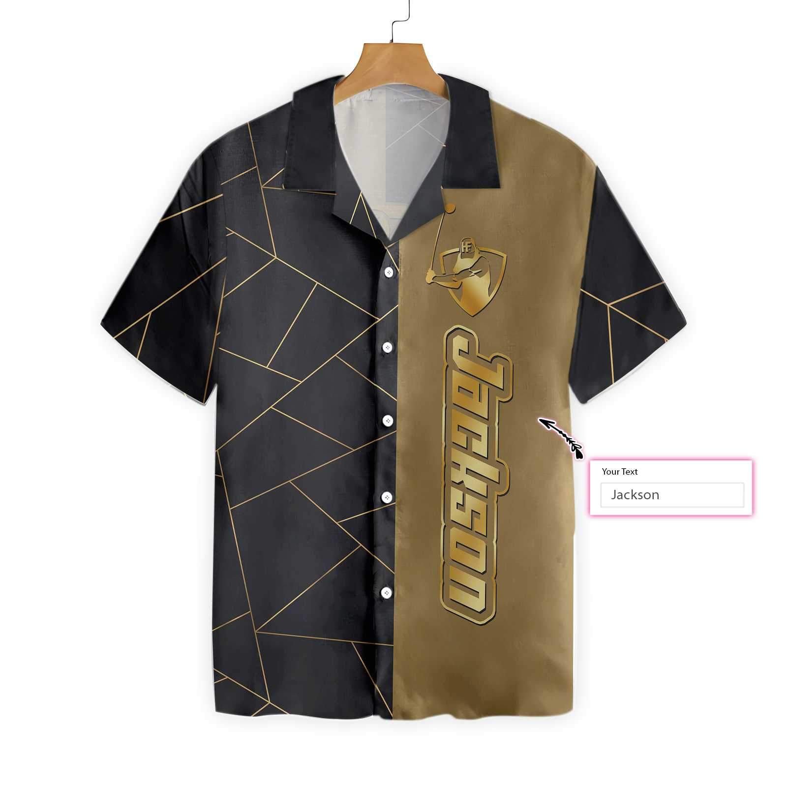 Personalized Golden Lines Golf 2901 Custom Hawaii Shirt Ha79087