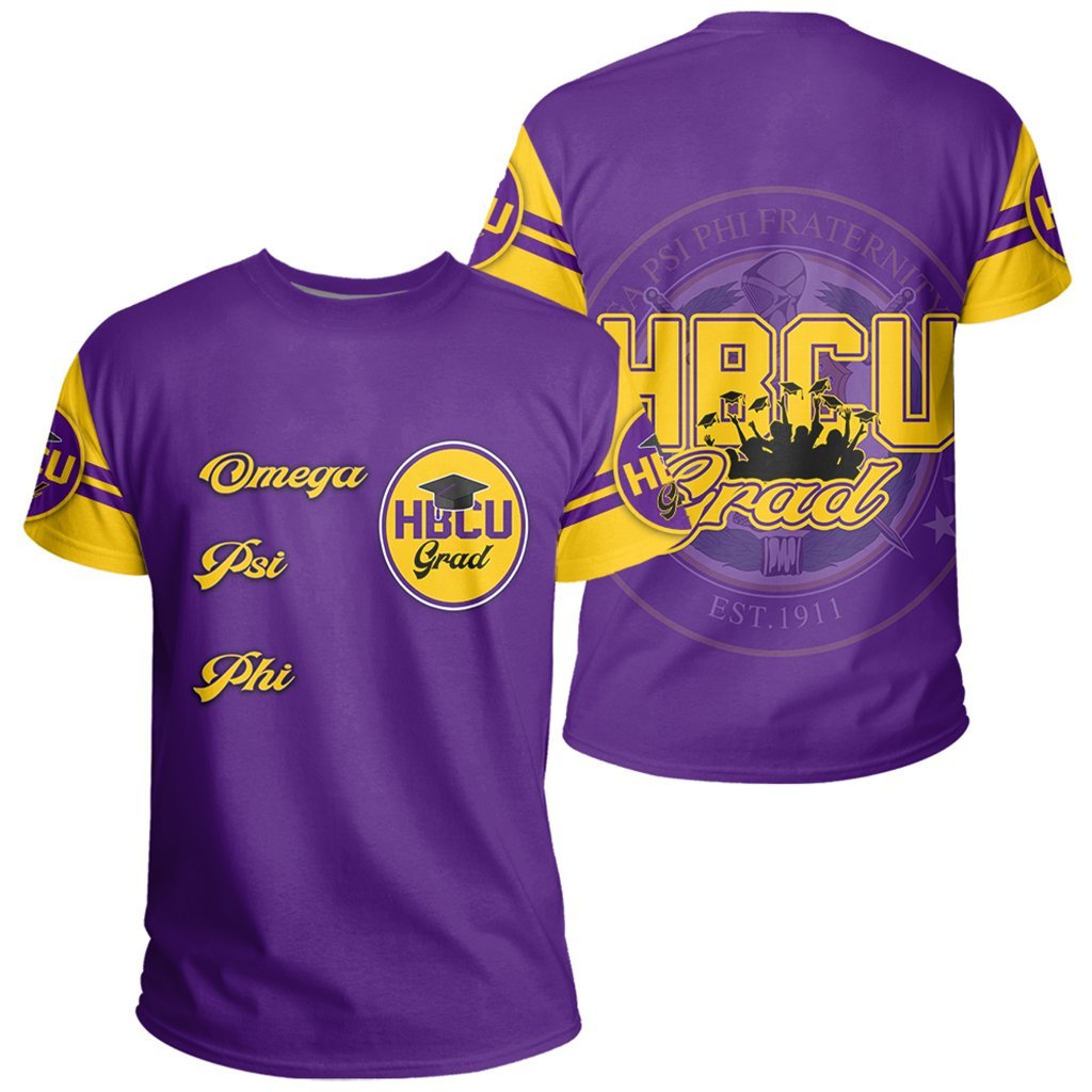 Masonstars T-Shirt – Omega Psi Phi HBCU Grad T-Shirt J09