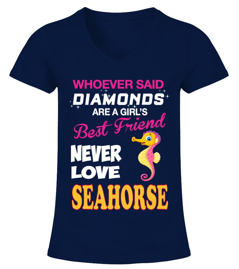 Seahorse Animals Lover T Shirts C-Uhd5V