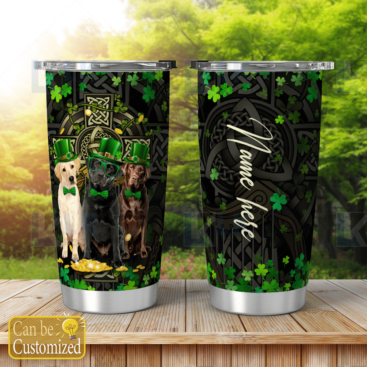 LABRADOR – TUMBLER Irish [ID3-T]
