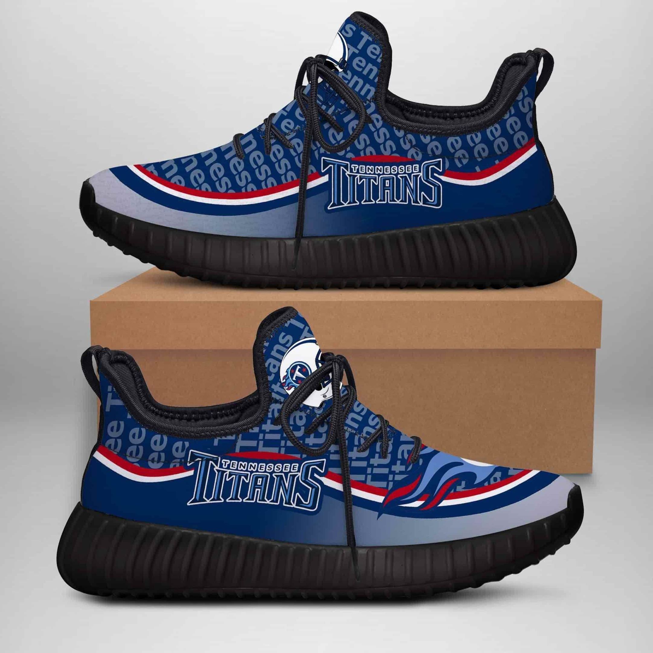 Tennessee Titans Yeezy Boost Shoes Sport Sneakers – Yeezy Shoes