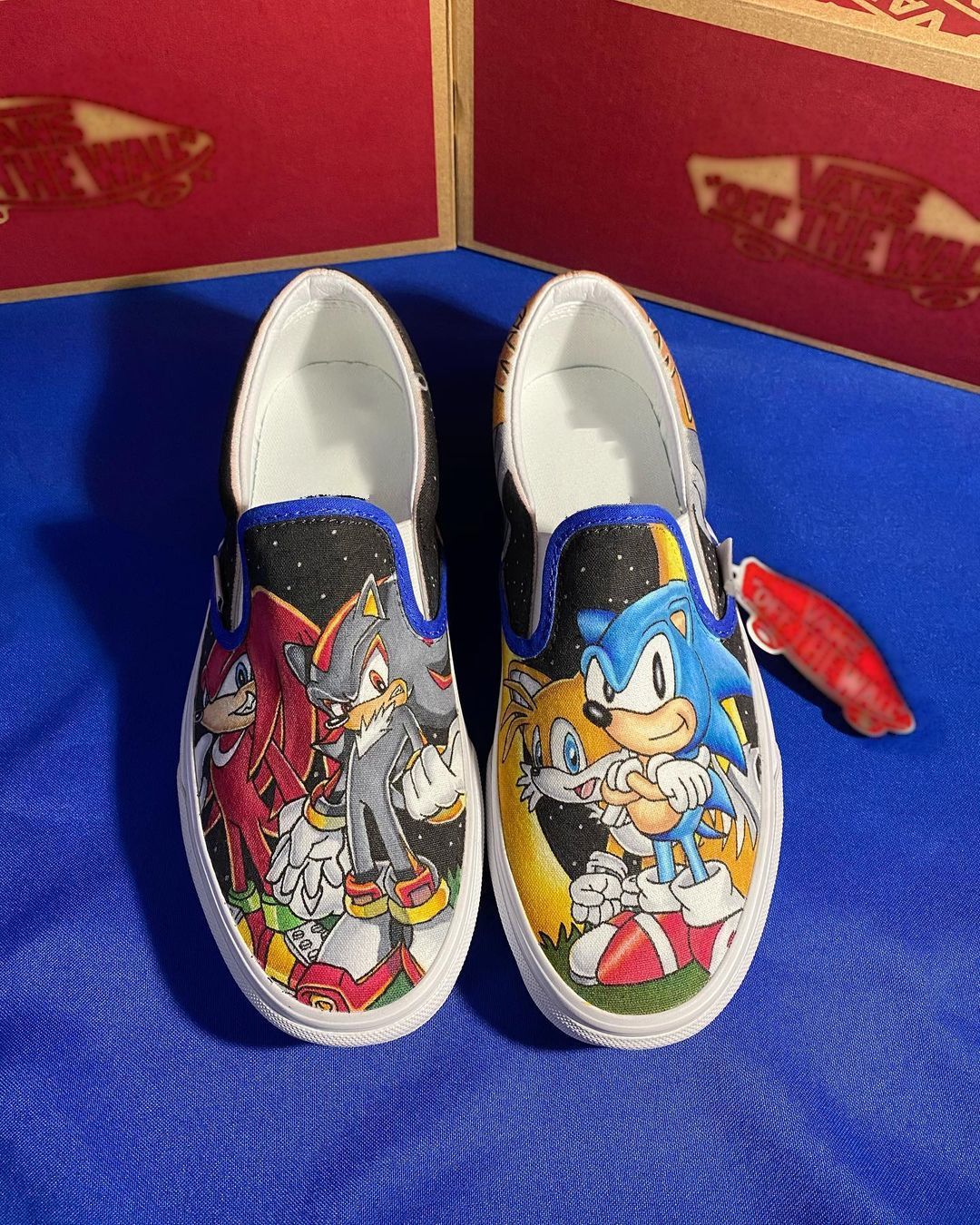Sonic The Hedgehog Sonic And Friends Gift For Men And Women Slip On Shoes H97