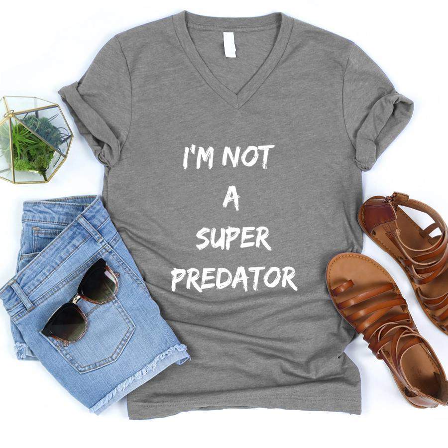 I’m Not A Super Predator  V-Neck