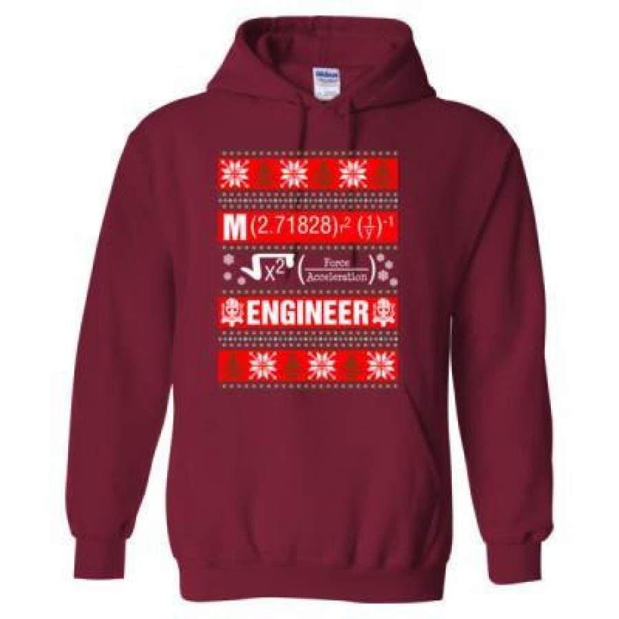 Agr Engineer Ugly Christmas Sweater 2023 – Heavy Blend™ Hooded Sweatshirt