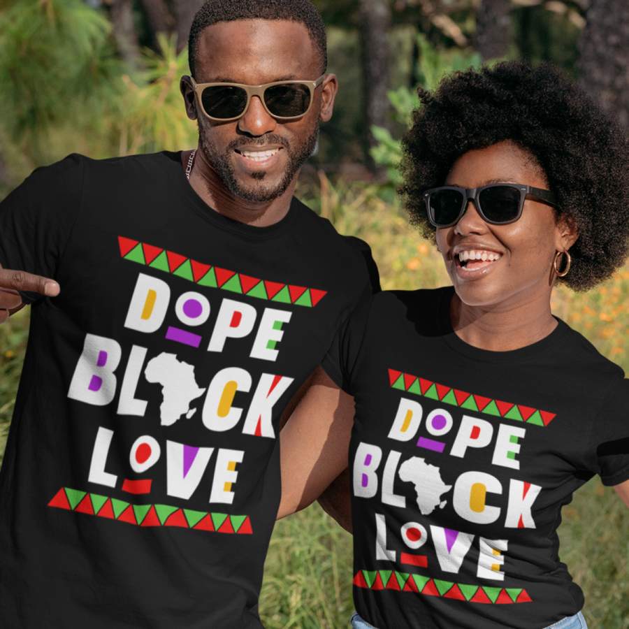 Dope Black Love – Couple Shirts