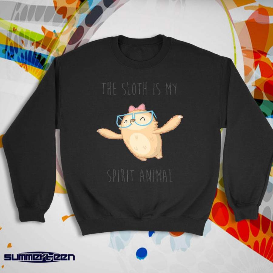 Slothilda Sloth The Sloth Is My Spirit Animal Women’S Sweatshirt