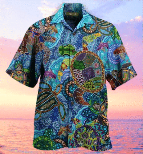 Turtle Hippie Hawaii Shirt Unisex Adult Ha41420