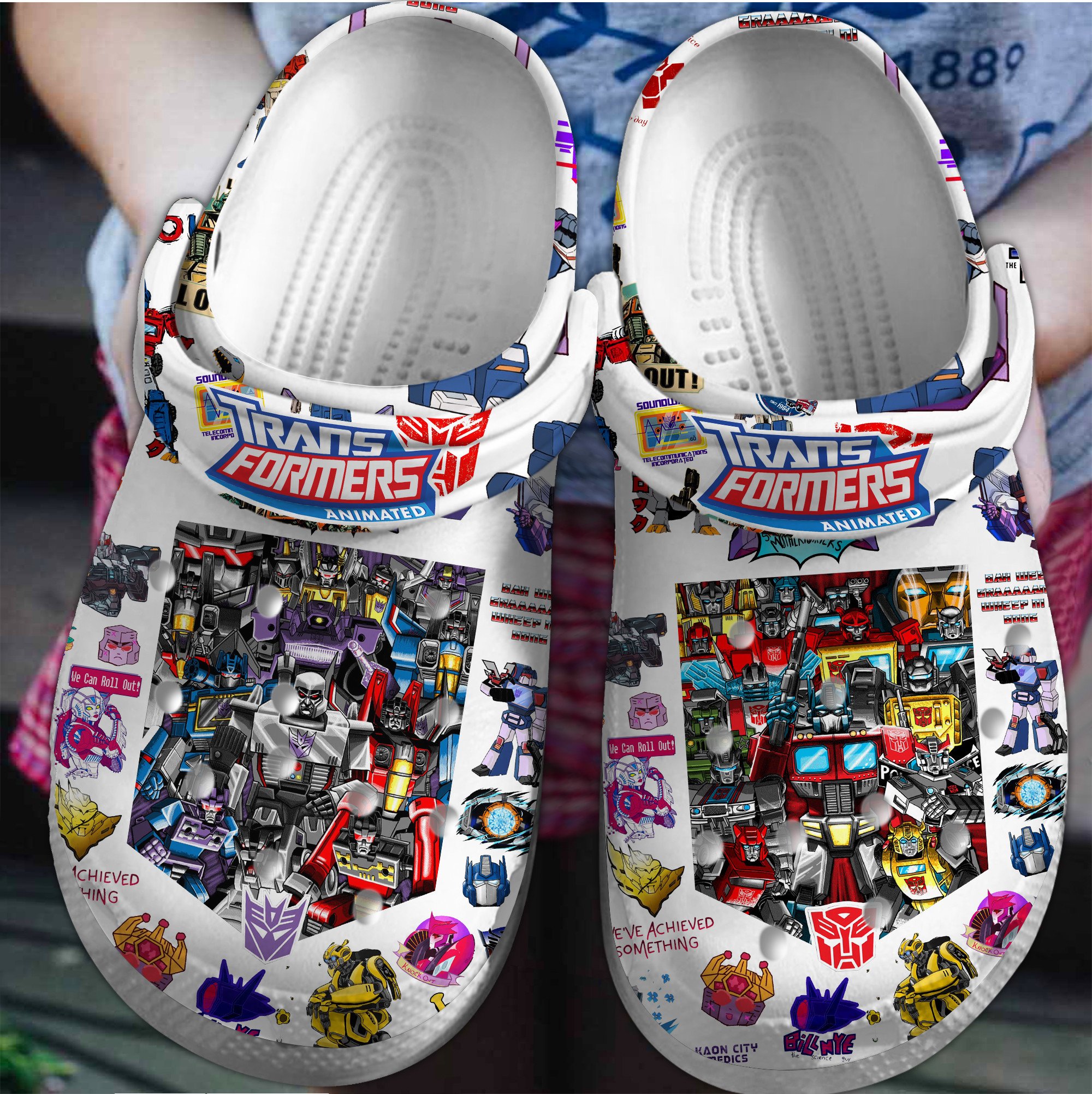 Transformers Movie Crocs Crocband Clogs Shoes Comfortable For Men Women and Kids 2