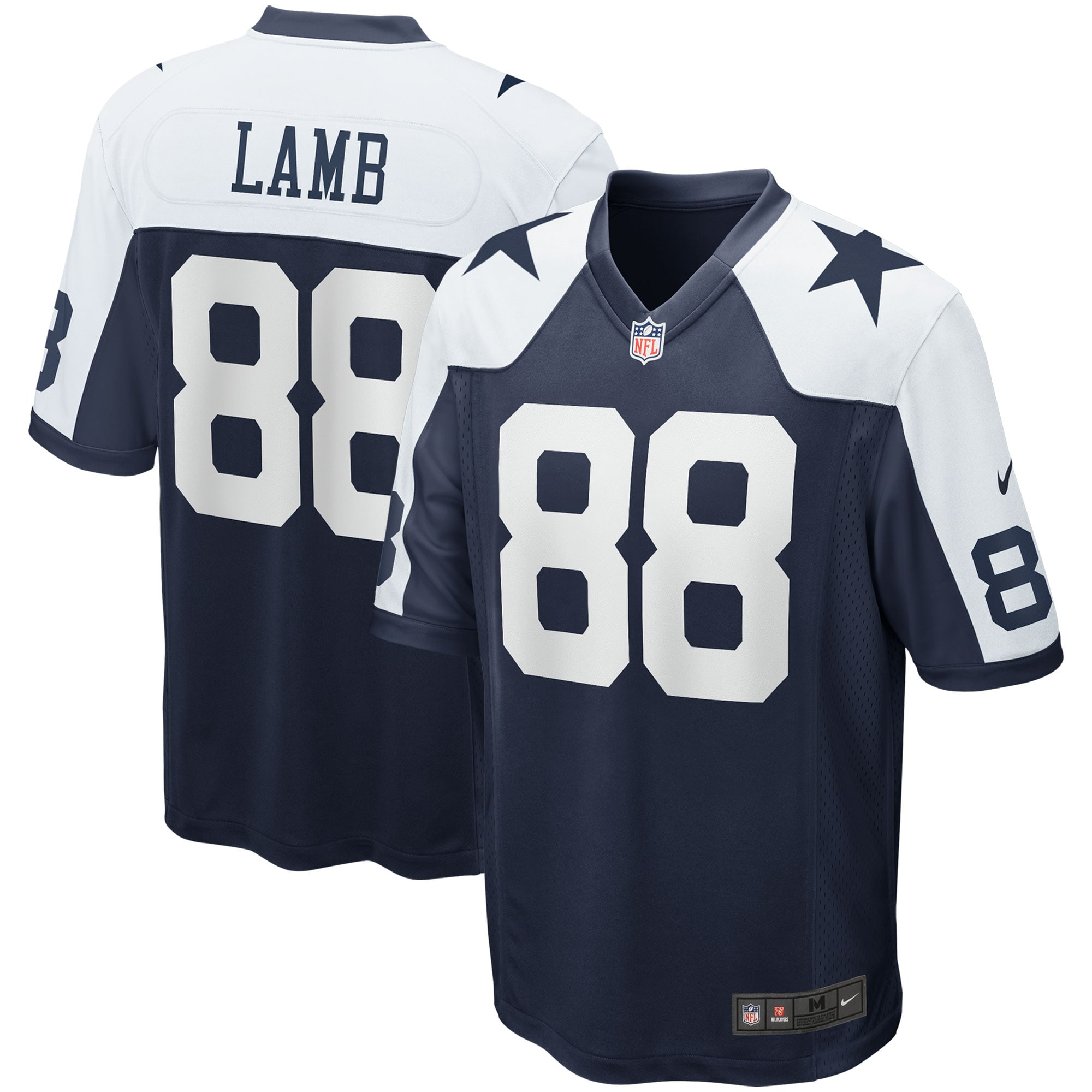 CeeDee Lamb Dallas Cowboys Alternate Game Team Jersey – Navy