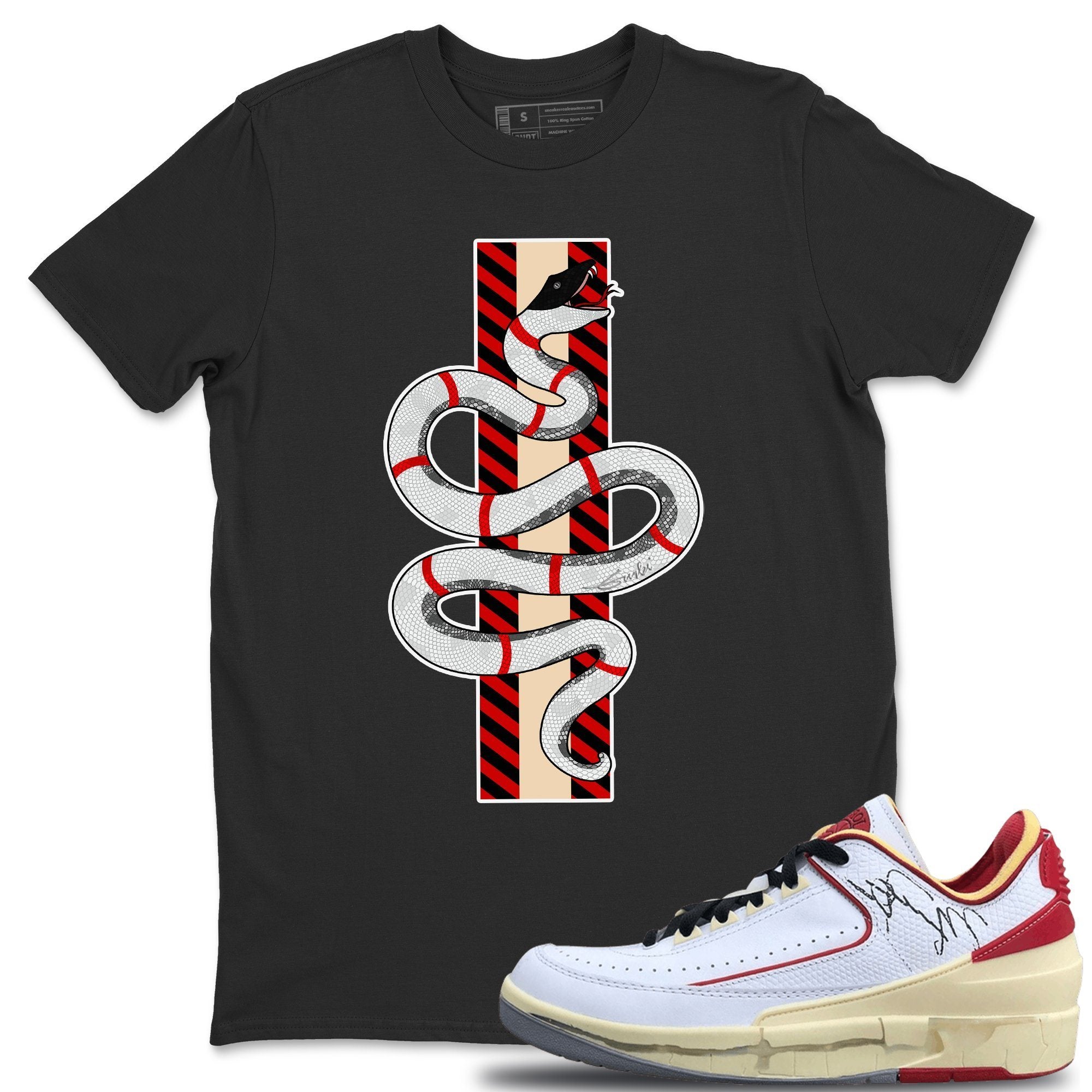 Snake T-Shirt – Air Jordan 2 X Off-White Varsity Red