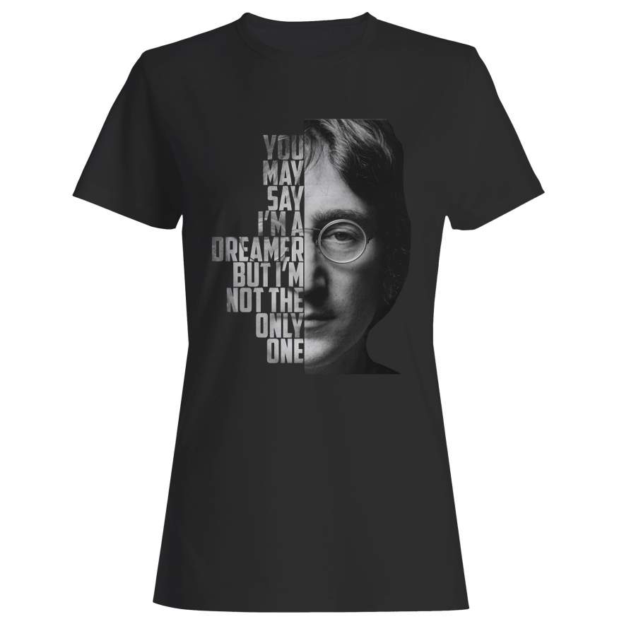 John Lennon Quotes Woman’s T-Shirt