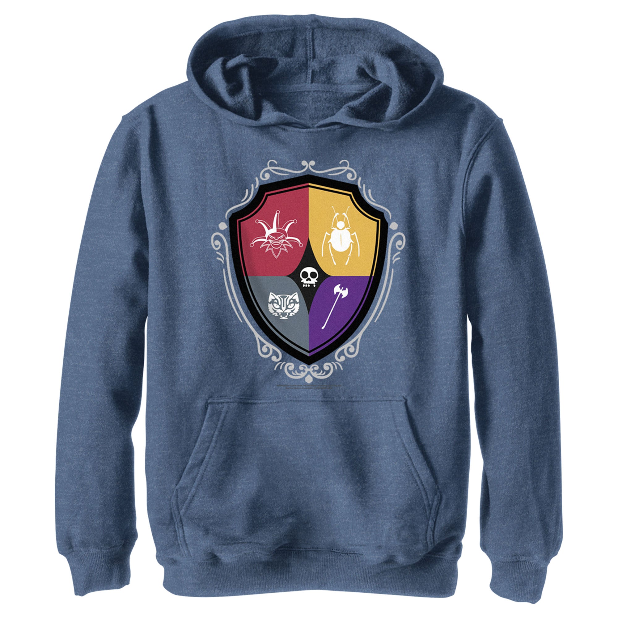 Boy’S Wednesday Icons Crest Pull Over Hoodie