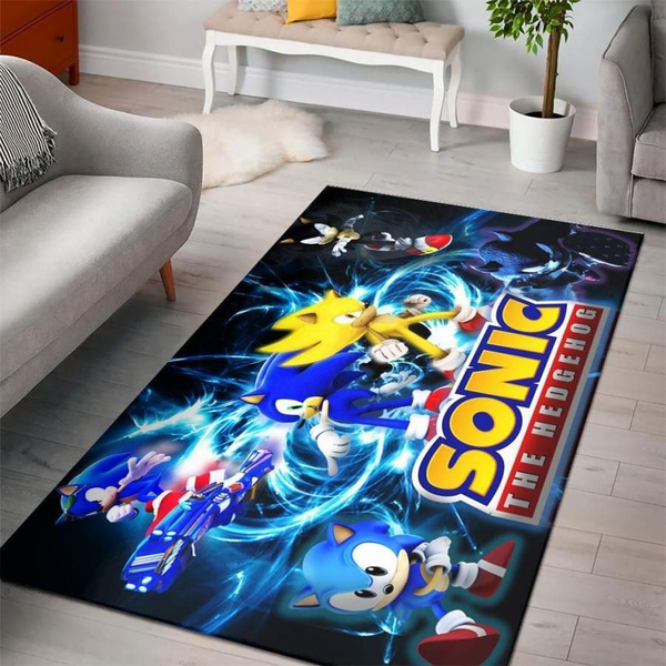 Sonic The Hedgehog FN200203 Gaming Area Rug – Floor Decor The US Decor