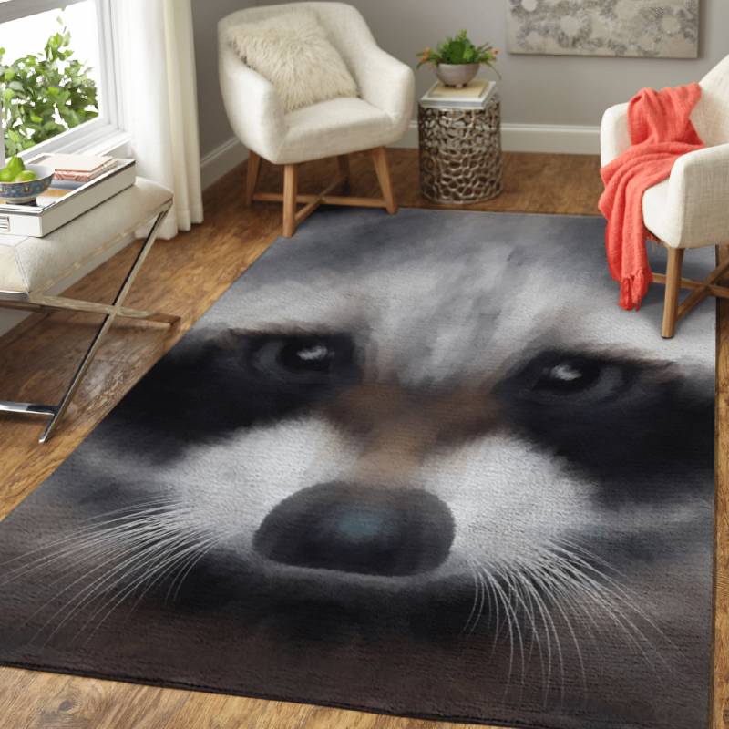 Raccoon – Animals Area Rug Carpet