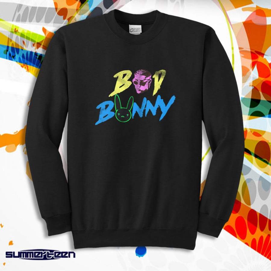 bad bunny head logo Men’s Sweatshirt