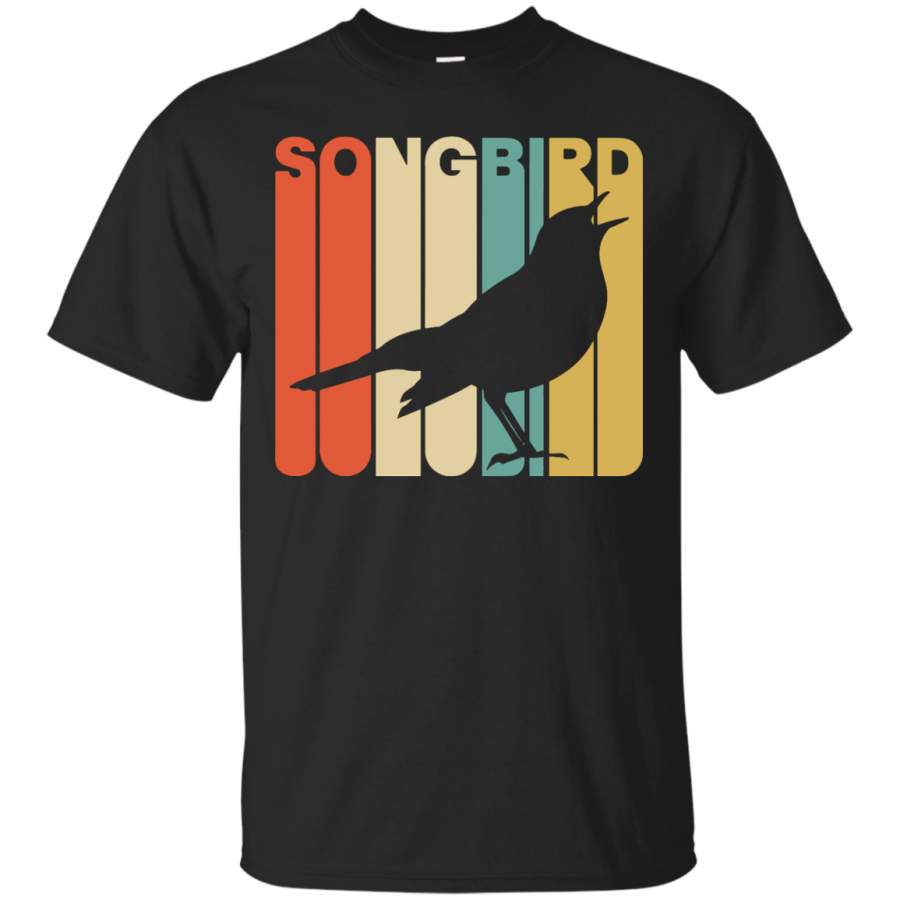 Vintage Style Songbird Silhouette – Men/Women T-shirt – TEEEVER