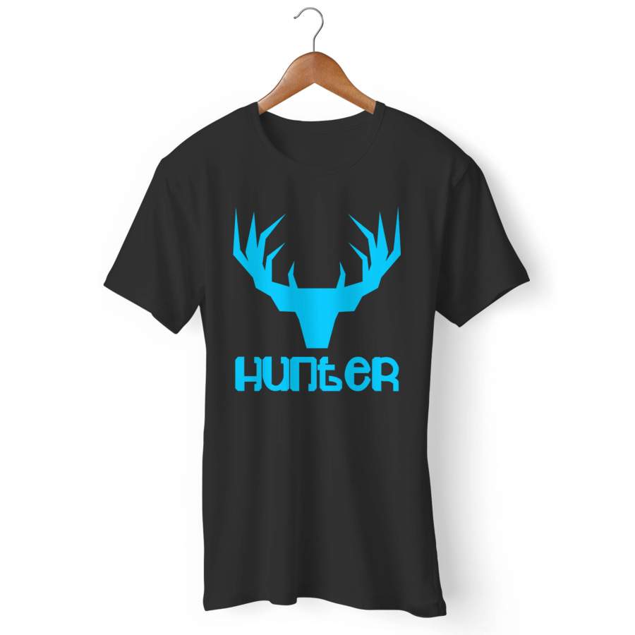 Hunter Geo Buck Funny Hunting Man’s T-Shirt