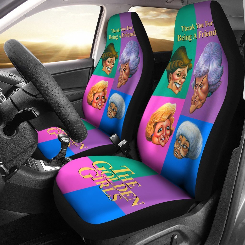 The Golden Girls Car Seat Cover