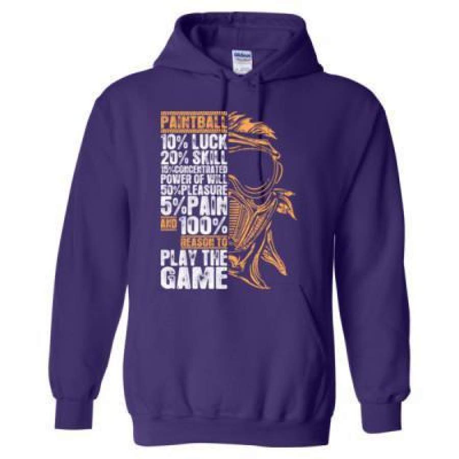 AGR Paintball Play The Game – Heavy Blend™ Hooded Sweatshirt