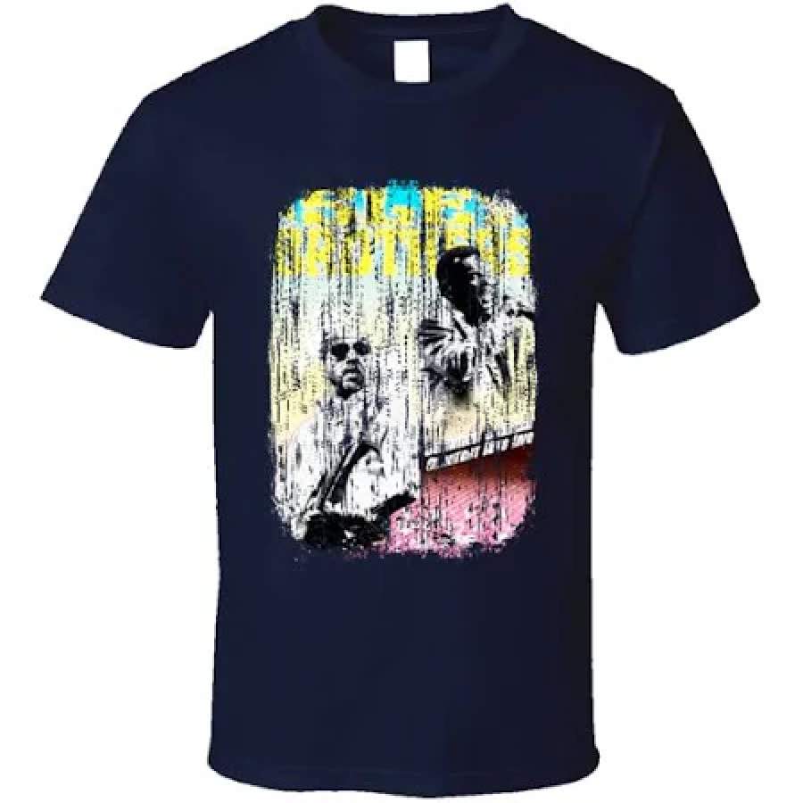 Isley Brothers Soul Music Celebrity Tribute Poster Worn Look T-Shirt